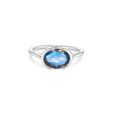 Load image into Gallery viewer, Bridget | Labradorite Ring in Sterling Silver