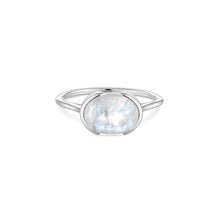Load image into Gallery viewer, Bridget | Moonstone Ring in Sterling Silver