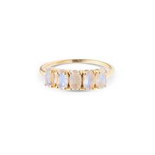 Load image into Gallery viewer, Alyssia | Moonstone Ring in Gold Vermeil