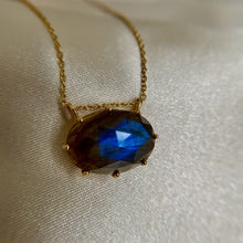 Load image into Gallery viewer, Erin | Labradorite Necklace in Gold Vermeil