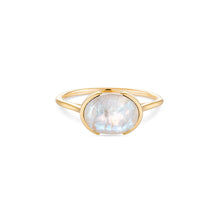 Load image into Gallery viewer, Bridget | Moonstone Ring in Gold Vermeil
