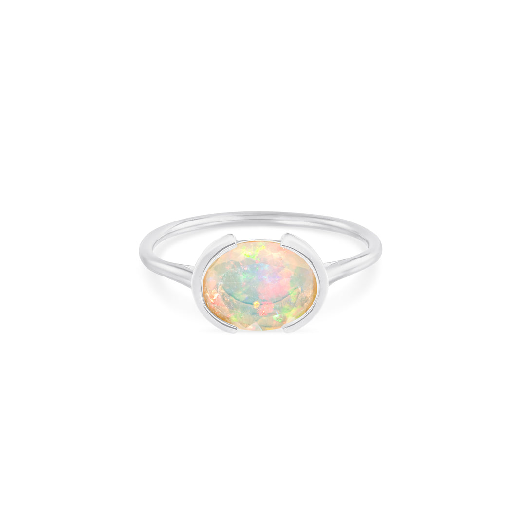 Bridget | Opal Ring in Sterling Silver