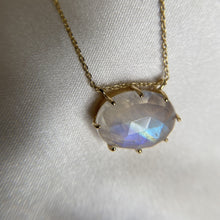 Load image into Gallery viewer, Erin | Moonstone Necklace in Gold Vermeil
